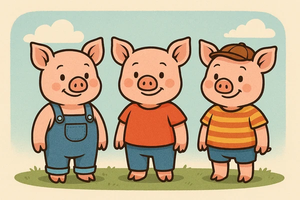 三只小猪和魔法公主的奇幻派对 | The Three Little Pigs and the Magical Princess's Fantasy Party